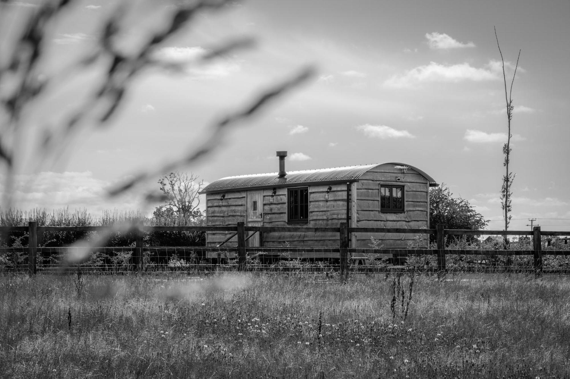 Monkwood Shepherds Hut - Ockeridge Rural Retreats Worcester Luaran gambar